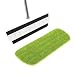 Kitchen + Home - Professional Microfiber Mop Floor Dust Mop with 17" Washable Reusable Dry Microfiber Mop Pad