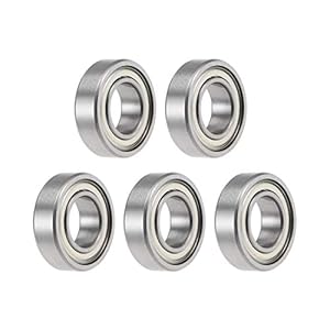 Sourcing Map MR2010ZZ Rillenkugellager 5Stk