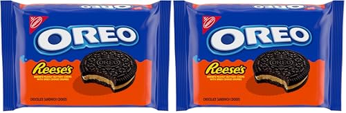 OREO REESE'S Peanut Buttery Creme Chocolate Sandwich Cookies, 12....
