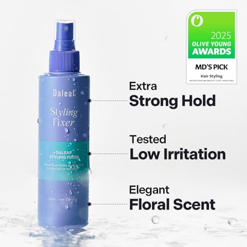 Daleaf Glam Styling Fixer Spray Fijador para Cabello 200 ml miniatura 3