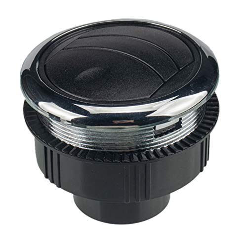 Wakauto Runder A/C-Luftauslass-Entlüftungs-Elektroplattenknopf Typ Universal für Wohnmobil-Wohnmobil-Wohnwagen 87 Mm / 75 Mm 46 Mm