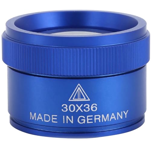 Bullongè Planet - Lupa para banco de trabajo (30 x 36 cm), color azul