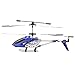 Syma S107G Helicóptero RC de metal con 3 canales y mando a distancia Azul