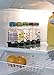 REDUCE WaterWeek Refillable Water Bottles, 14 oz - Includes 5 WaterWeek Leak Proof Tritan Reusable Water Bottles - Includes Fridge Tray - Navigate