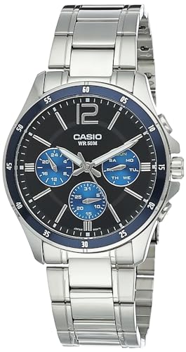 ساعة يد كاسيو رجالي – موديل MTP-1374D-1AV