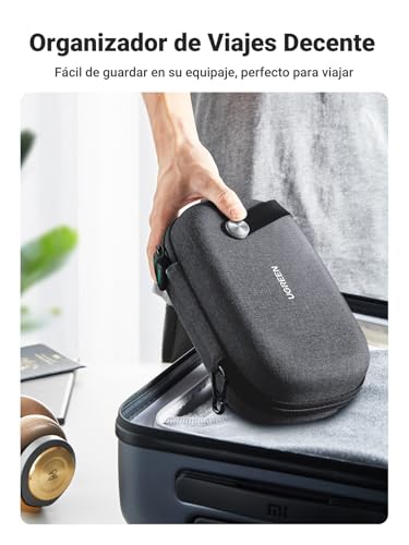 UGREEN Organizador Cables Viaje, Bolsa para Almacenamiento de Accesorios electrónicos, Impermeable e Protección a Prueba de Golpes, para Memoria USB, Cargador de Disco Duro, Batería - imagen 6