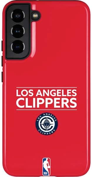 Skinit Pro Phone Case Compatible with Galaxy S22 Plus - Officially Licensed NBA Los Angeles Clippers Blast Logos Design