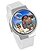 Produktbild Moana Maui Ocean Romance Touch Led Uhr @Weißes Armband Silber_F