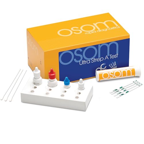 OSOM® Ultra Strep A Test - CLIA Waived, Made in USA,...