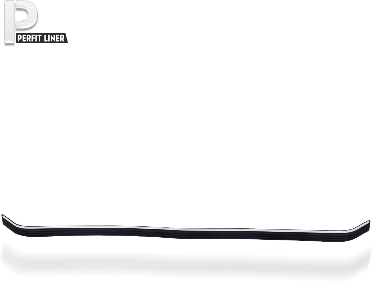 PERFIT LINER Front Bumper Impact Strip with Chrome Trim Plastic Compatible with 1988-2000 Chevrolet Chevy GMC C/K 1500 2500 3500 Suburban Silverado Yukon GM1057127