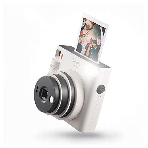 instax SQUARE SQ1 cámara instantánea, Chalk White