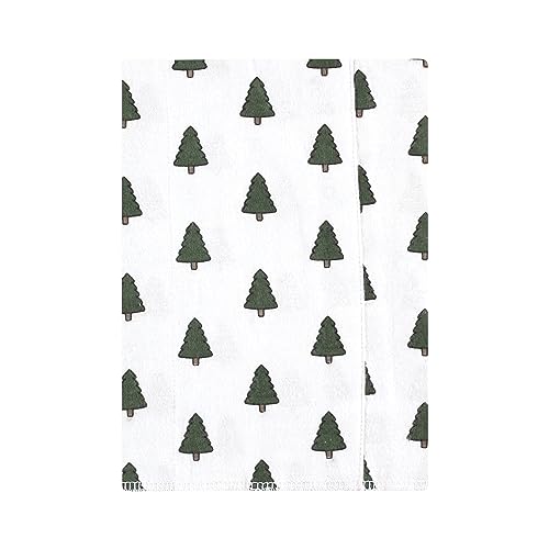 Hudson Baby Unisex Baby Cotton Flannel Burp Cloths 4-Pack, Wild Forest, One Size by Hudson Baby - Image 5