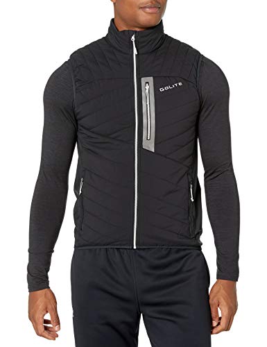 GoLite Men's ReFill Lite Insulated Vest, S, BLACK