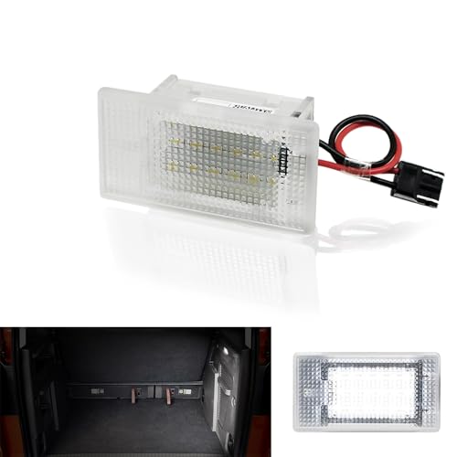 MTS Individual - MTS Individual LED Kofferraumbeleuchtung Handschuhfachbeleuchtung Einstiegsbeleuchtung Interieur Innenraum Tür Leuchte Lampe Ambiente 6000K Kaltweiss (Passend für Ford Courier Mondeo Fiesta)