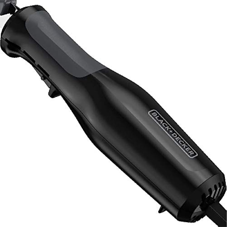 Black+Decker Comfort Grip Electric Knife with 7-Inch Stainles Steel Blades & Safety Lock Button, Ideal for Carving, Slicing & Cutting Meats, Turkey Bread & Craft Foam, Dishwasher Safe