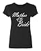 P&B Mother of the Bride Women's T-shirt, M, Black