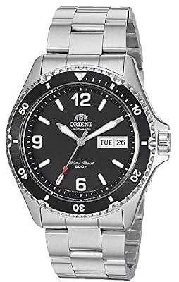 Orient Mako II - Reloj de Buceo automático japonés para Hombre, Acero Inoxidable, 200 Metros, Negro, Pulsera | Ya disponible en tu tienda friki favorita! En mundofriki.es! Orient Mako II - Reloj de Buceo automático japonés para Hombre, Acero Inoxidable, 200 Metros, Negro, Pulsera | Ya disponible en tu tienda friki favorita! En mundofriki.es!
