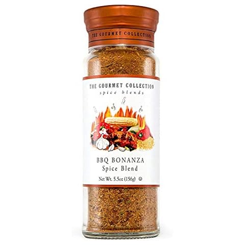 The Gourmet Collection Seasoning Blends, BBQ Bonanza Spice Blend, Rubs and Spices for Grilling and Smoking Pork, Steak Chicken, Burgers and Corn. Cover