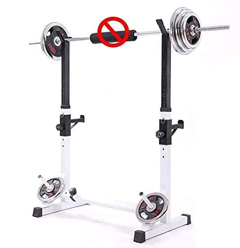Squat Barbell Free Bench Press Stands Home Gym Adjustable Multifunctional Weight Lifting Bench Press Dumbbell Stand, Squat Stands Power Weight Bench Support, for Indoor Outdoor Gym