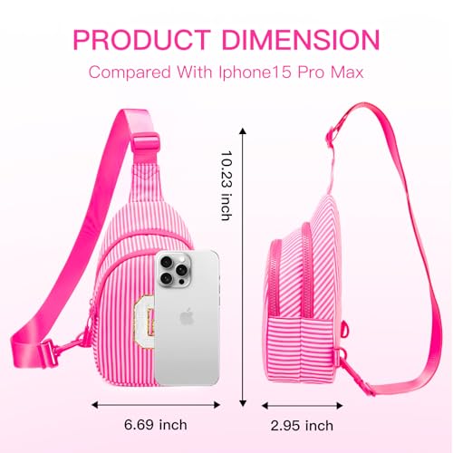 Image of Viverte Gifts for 8 9 10 11 12 Year Old Girls Sling Bag Crossbody Bags Fanny Pack for Teen Girls Personalized Gifts for Women