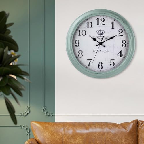 Horloge murale à quartz silencieuse et précise de 33 cm - 7