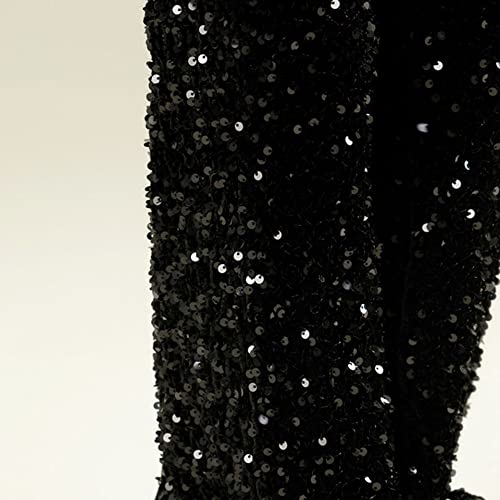 Image of WELAKEN Sequin Casual Pants for Girls with Lining Kids & Little Girl's Sparkling Trousers