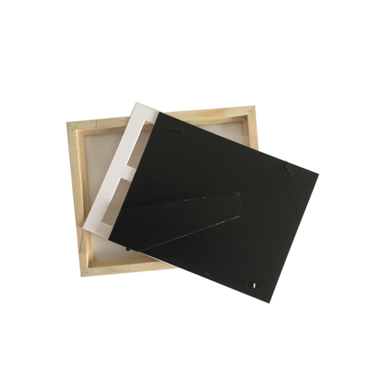 Abaodam Cornice Per Impronte Di Piedi Di Neonati Kit Per Impronte Di Di Neonati Cornice Per Foto in Legno Tampone D'inchiostro Antimacchia Decorazione Da Doccia