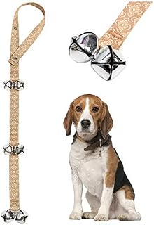 Pet Heroic Dog DoorBells for Potty Training & House training, Unique Style & Premium Quality, Loud & Crisp DoorBells, Adjustable Door Bell Length for Small, Medium and Large Dogs