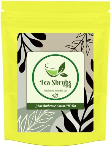 Tea Shrubs भारत, Kadak Chai, Second Flush, Premium Tea, CTC Black Tea, Single Origin, 500 gm