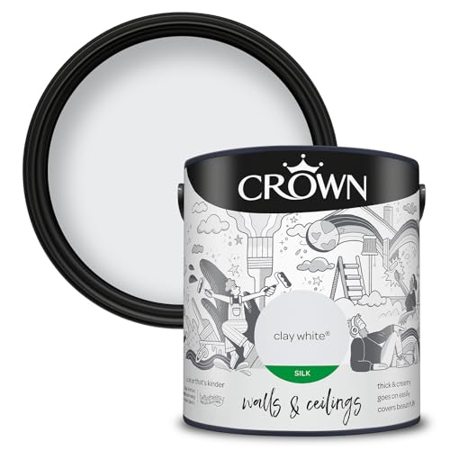 Crown Breatheasy Matt Emulsion Paint - Clay White 5L