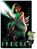 Trends International Species (1995) - One Sheet Wall Poster with Push Pins, 22.4L x 14.7W, Premium Poster & Push Pin Bundle