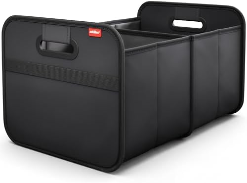 achilles Auto Kofferraum Organizer XL – Kofferraumtasche XL mit viel Stauraum – Geräumige & Pflegeleichte Faltbox – Auto Zubehör Innenraum Organizer – Stabiler Boden & Tragegriff –