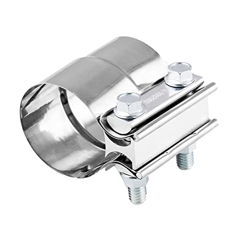Abrazadera de banda de escape de 2.25" a 2.5" para unión de tubos de acero 6