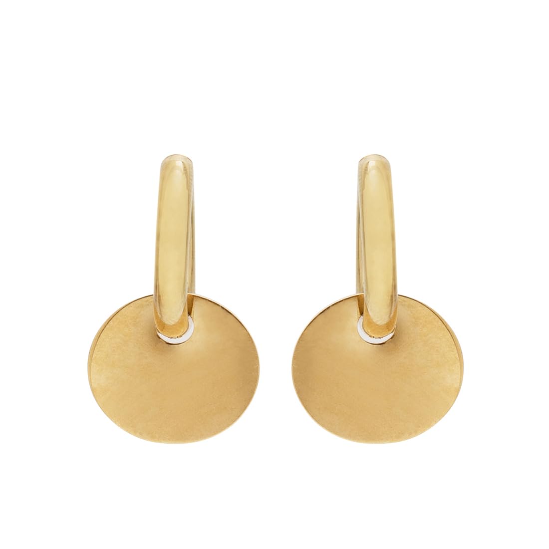 MAASHAEarrings for Women | Stainless Steel Angel Wing Earrings | Hoop Earring | Modern Minimalist Design | Lightweight & Versatile | For Casual and Formal Wear