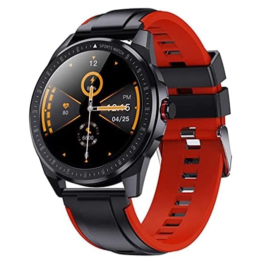 XYJ 30m Deep IP68 Vattentät 60 dagar Standby Tid Super Slim Metal Body Smart Watch Hjärtfrekvens Blodtryck Musik Smart Klocka Män (Color : E)