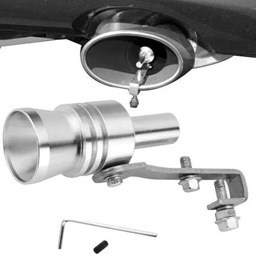 Potenciador De Sonido Del Escape - Amplificador Turbo Universal | Silbato De Escape Para Coche | Válvula De Descarga Para Vehículos | Resonador Rugido De Turbina Paraa Camión, Moto, Autos