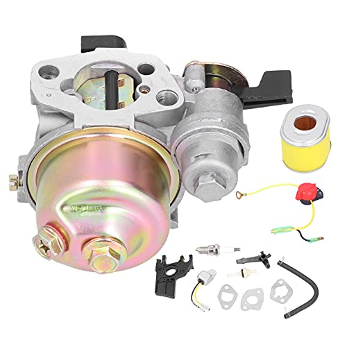 Carburador + Kit de afinação do filtro de ar Substituição do carburador para motor GX160 GX140 GX168