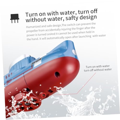 Sous-marin télécommandé Toyvian mini bateau de plongée pour enfant - 7