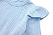 LYXIOF Toddler Baby Girl Long Sleeve Dress Girls Ruffle Sleeve A-Line Swing Fall Winter Dresses Light Blue 90CM