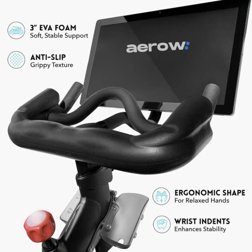 Image of Aerow ComfortGrip Handlebar Extender for Exercise Bikes