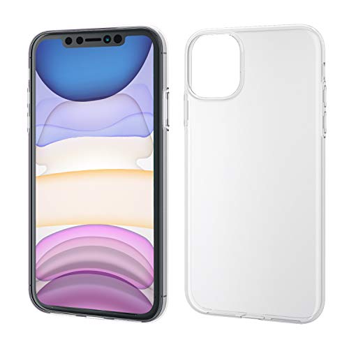 Amazon.co.jp: エレコム iPhone 11 ケース ソフト 弾力性×頑丈×薄型