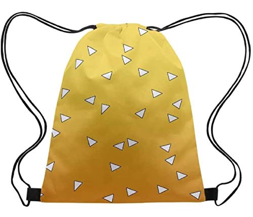 Meilianjie 鬼滅の刃 巾着 バッグ 旅行スポーツバッグ ナップサック 収納バッグ 我妻善逸/禰豆子/冨冈义勇/炭治郎 学生 子供 女の子 男の子 通常用 ギフト イベント 新年 祭 Meilianjie 鬼滅の刃 巾着 バッグ 旅行スポーツバッグ ナップサック 収納バッグ 我妻善逸/禰豆子/冨冈义勇/炭治郎 学生 子供 女の子 男の子 通常用 ギフト イベント 新年 祭