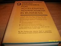 Nine Tested Strategies for Accelerated Advancement in Business, B001MUV2OA Book Cover