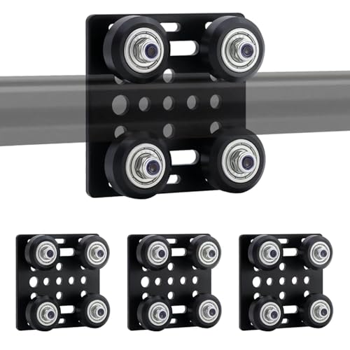 Lot de 4 poulies en aluminium 2020 pour Ender 3 et imprimante 3D