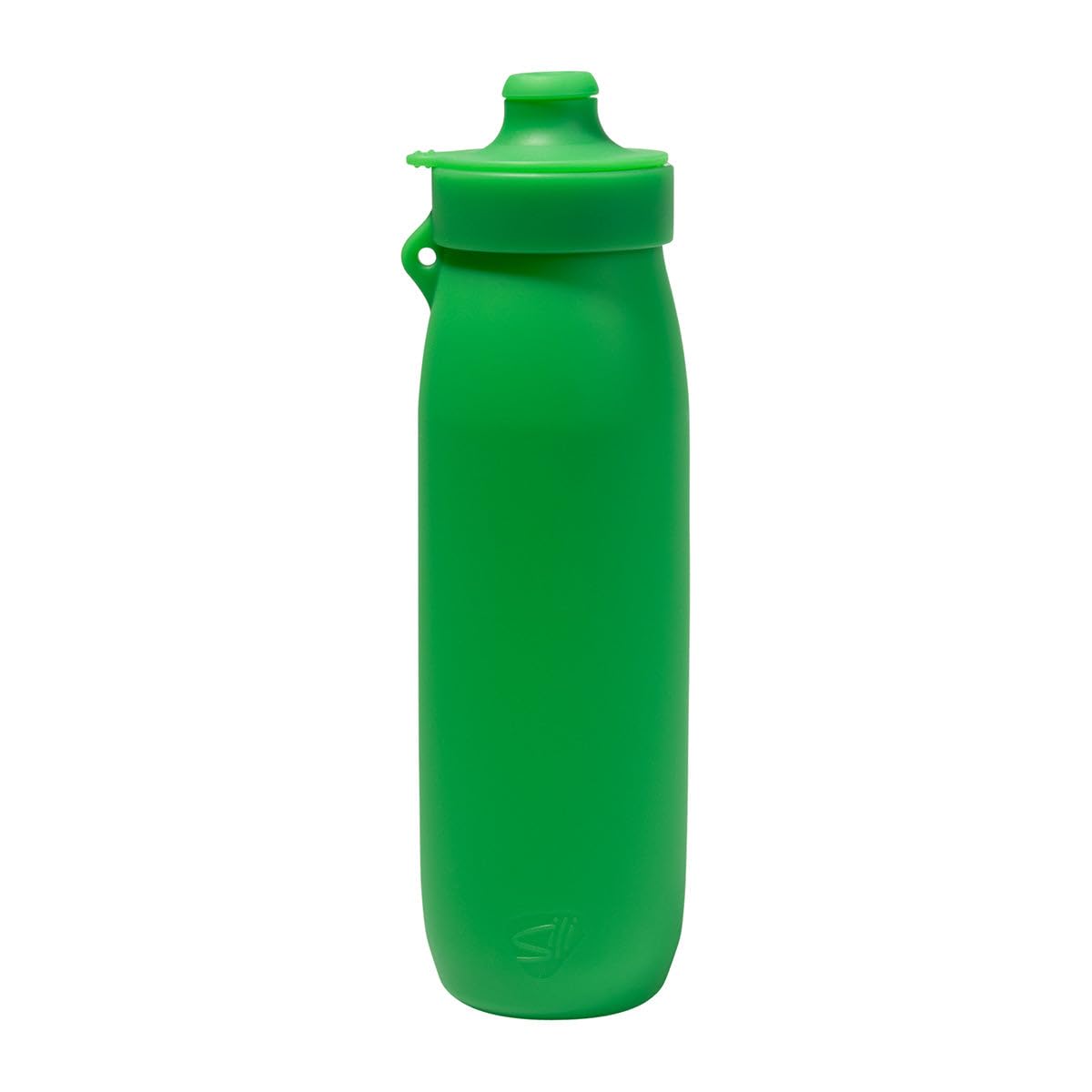 Silipint 30oz Silicone Water Bottle Pack of 1 – Unbreakable, Non-Toxic, Dishwasher, Microwave, Oven & Freezer Safe – Leakproof Travel Water Bottle Hiking, Sports, Camping (Classic Green)