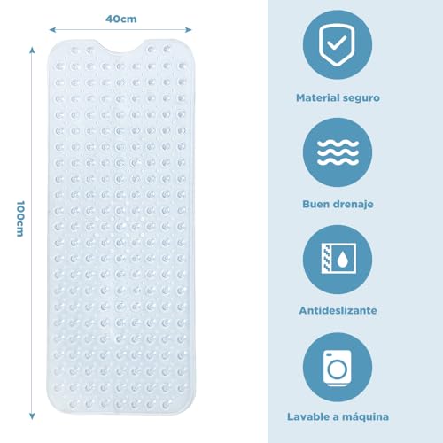 La mejor selección de Alfombrillas para bañera , tabla con los diez mejores. 5 Imagen adicional