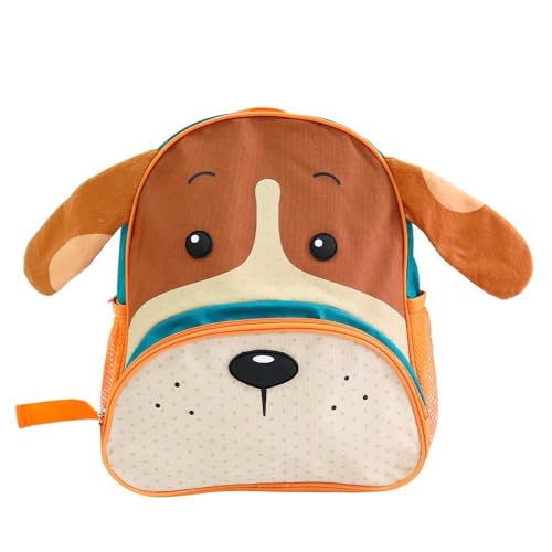 Mochila Infantil Cachorrinho Laranja Clio Pets | Poliéster | 10L | 20x26x33cm