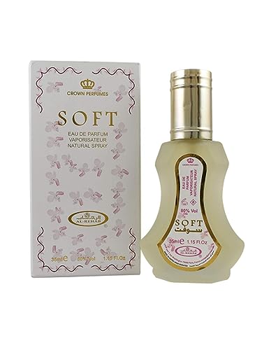 Soft 35ml Eau de Parfum Spray - Al Rehab für HERREN & DAMEN - Moschus Sanft Vanille Orientalisch