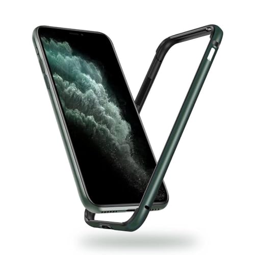 Coque silicone iPhone 17 et 14 verte pour éviter les fissures de l'écran