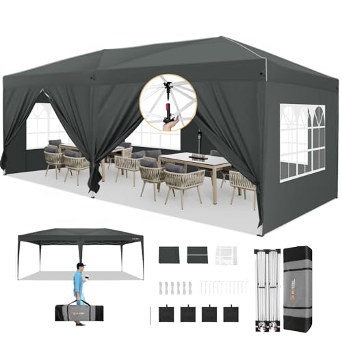 Faltpavillon 4x6 Wasserdicht Stabil